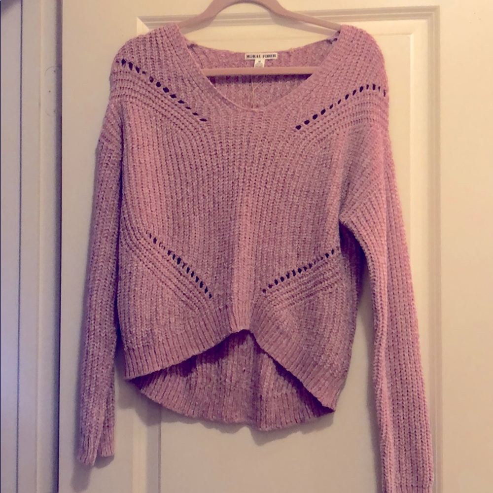 Pink sweater